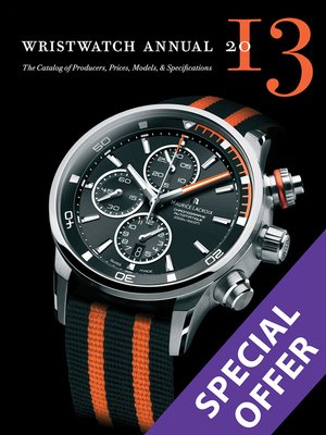 cover image of Wristwatch Annual 2013